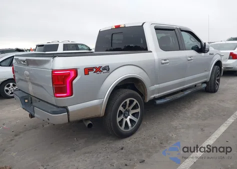 2015 Ford F-150 Lariat from USA, damaged, VIN 1FTEW1EG6FFB37496